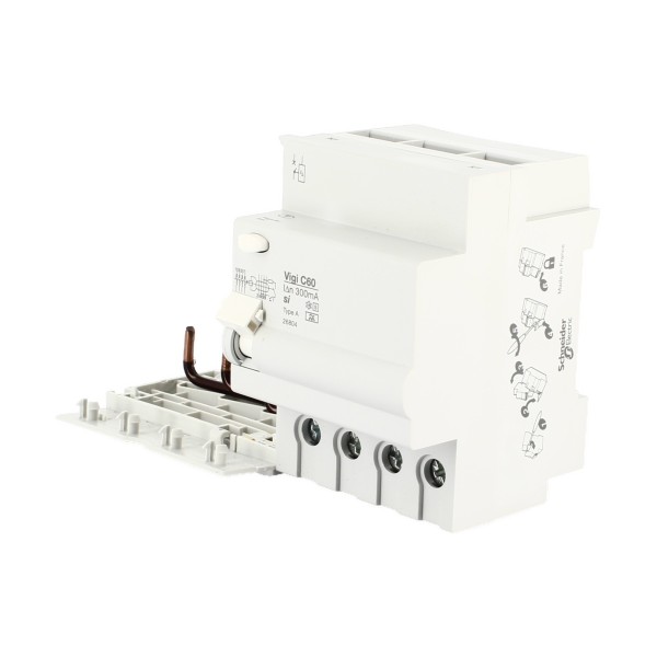 Schneider 26804 différentiel vigi bloc c60 4p 63a 300ma classe a superimmunisé